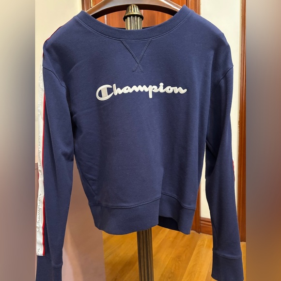 Champion Sweaters - Champion Navy Blue Women's Sweater